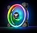 Thermaltake Riing Trio 12 RGB TT Premium Edition 120mm Software Enabled 30 Addressable LED 9 Blades Case/Radiator Fan - 3 Pack - CL-F072-PL12SW-A, Trio RGB Black