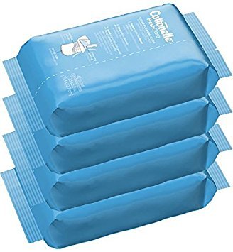 Image of Cottonelle FreshCare Flushable Cleansing Cloths, Ripple Texture, 42 Count (Pack of 4)