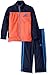 adidas Little Boys' Tricot Zip Jacket and Pant Set, Solar Red, 6