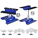 Hobbypark Aluminum Alloy RC Car Work Stand Repair Workstation 360 Degree Rotation Lift Or Lower for 1/8 1/10 1/12 Scale Cars Trucks Buggies