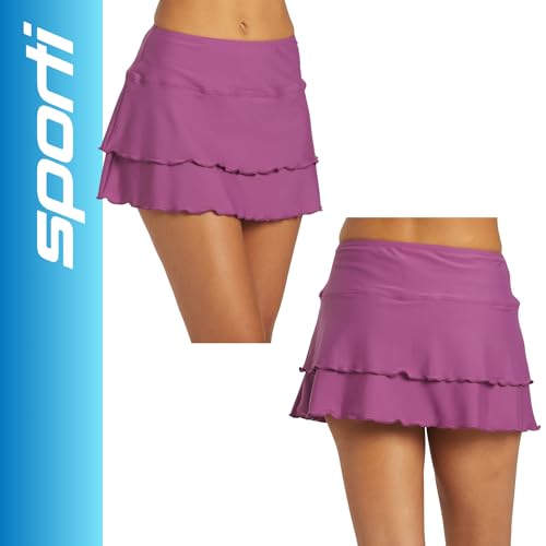 Sporti Solid Cover Up Swim Skirt2