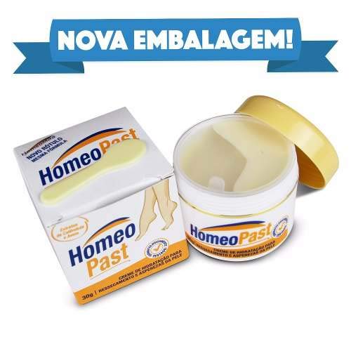 Creme Homeopast para Rachaduras e Fissuras da Pele e Hidratante 30G Homeomag