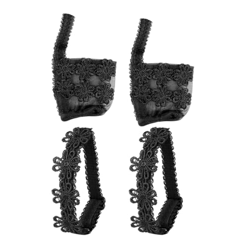 Ipetboom Chic High-heels Shoelaces Heel Protectors Stretchy Comfortable for Women