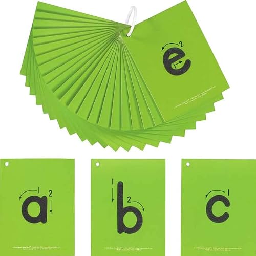 Really Good Stuff 304040 EZread Sandpaper Tactile Letters: Lowercase, Assorted