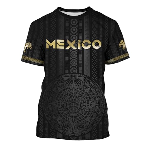REVENEVER Mexican Aztec Soccer Jersey