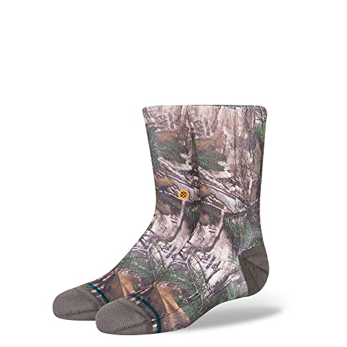 Stance Xtra Kids Crew Socks (Large, Camo) #TOP24