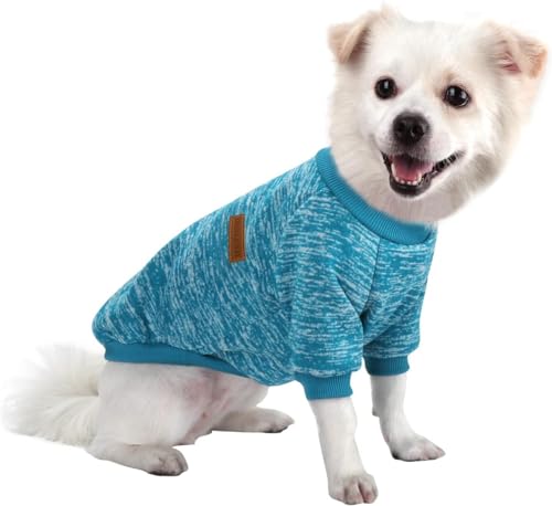 HuaLiSiJi Large Dog Jumper Large Dog Sweatshirt Chihuahua Jumper Fleece Inside Soft Cozy