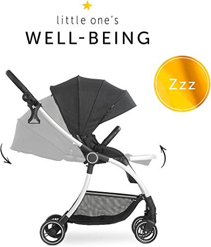 Hauck Buggy & Sportwagen Colibri (bis 25 kg belastbar) - Melange Black