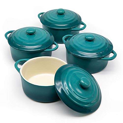 Kook Ceramic Mini Cocotte Set