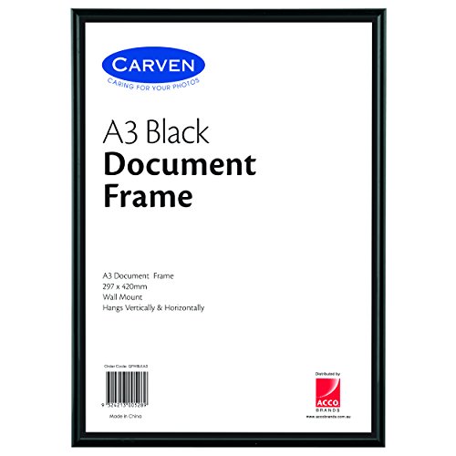Carven Document Frame Black A3