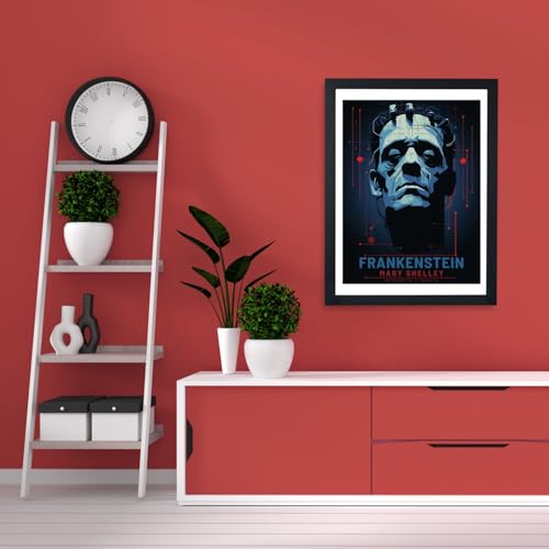 Frankenstein reproduction encadrée Spiffing Prints livre classique