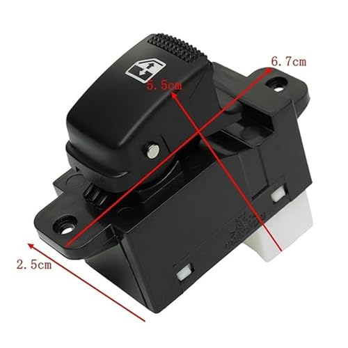 Bouton Commande Vitre Électrique de remplacement pour interrupteur défectueux - 4