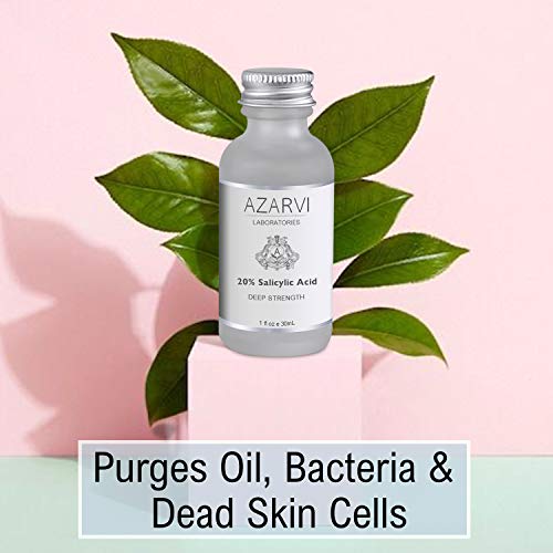 20% BHA Salicylic Acid Peel. For Acne, Pores, Oily Skin, Pimples, Blackheads. Medium Strength. Contains Retinol & Vitamin C