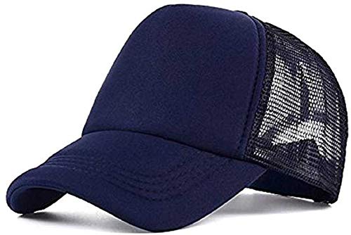Evanden Blue Half Netted Baseball Cap 