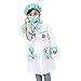 Sincere Party Enfants unisexe docteur jeu de rôle Costume docteur fantaisie habiller ensembles de jeu Style A 7-9 ans