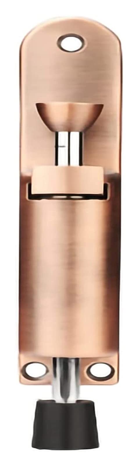 Door Stopper, Zinc Alloy Adjustable Door Locks Holder Stop/Release by Foot Fixed Anti-Collision and Windproof(Red Bronze)