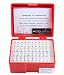 Accusize Industrial Tools 0.011''-0.060'', 50 Pc Steel Plug Pin Gage Set, Plus, Class Zz, P0(+)