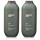 Method Men Body Wash Sea and Surf, 18 Ounce, 2 Pack