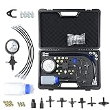 Kraftstoffpumpen-Druckprüfer-Kit für Benzin- und Dieselmotoren, Common Rail Hochdruckprüfung für genaue Diagnose und Problemlösung