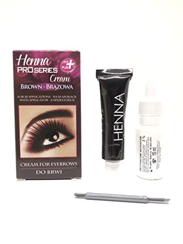 Tinte profesionales para cejas y pestañas profesionales, 25 ml KIT, 6 Colores elegibles. (#3) (Negro) (Marron) Cover