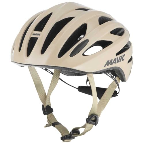 Beige Mavic Aksium Elite Helmet M