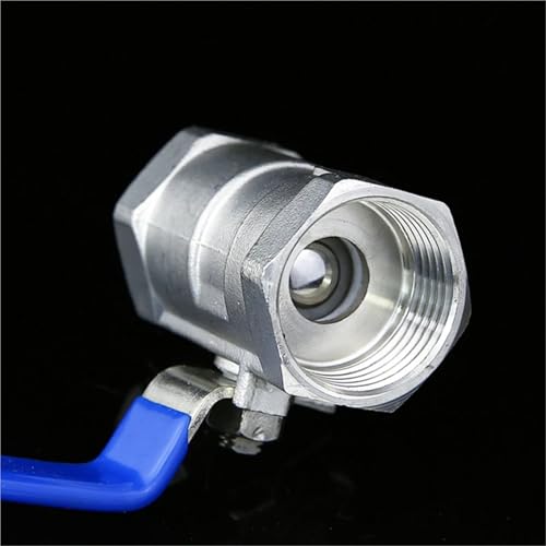 Válvula de bola rosca hembra 3/8 interruptor de acero inoxidable grifo de tubería 5