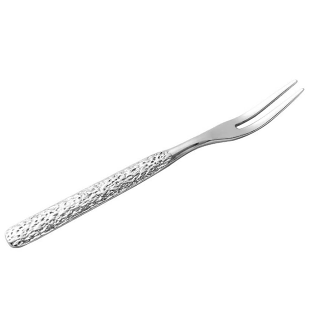 LYVQZPWLRcuchara de Acero Inoxidable, Tenedor de Fruta, 6 Piezas, for el hogar, Tenedores de Fruta, Tenedores de Postre, Tenedores Ligeros for Postre, Pastel, Fruta