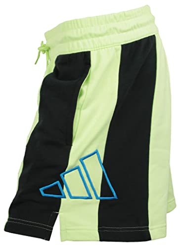Short de sport femme adidas vert citron de la salle de fitness au streetwear