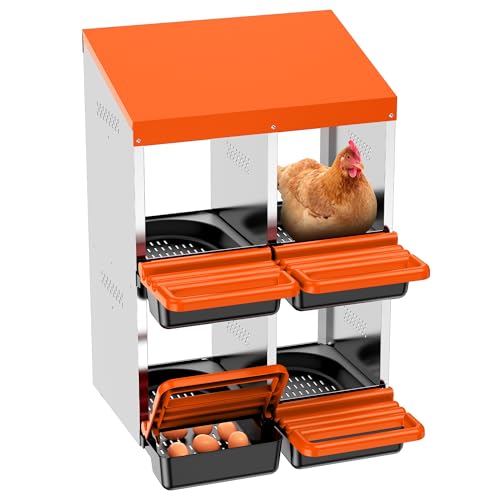Tiflev 4 Hole Double-Decker Roll Away Nest