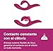 We-Vibe Nova 2 Conejito vibrador para mujeres consolador - Juguete sexual conejo vibrador estimulador del clítoris y punto G - 10 modos de vibración - Control por app - Juguetes para parejas adultas