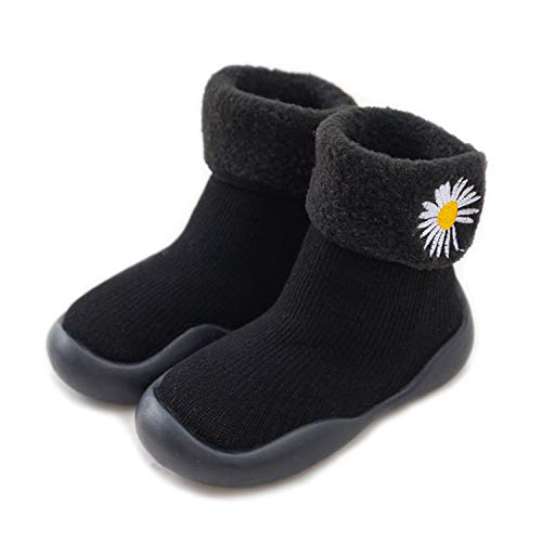 Solaud Baby Toddler Socks Shoes Non-slip Floor Breathable Boys Girls Toddler Indoor Winter Warm Slippers Socks