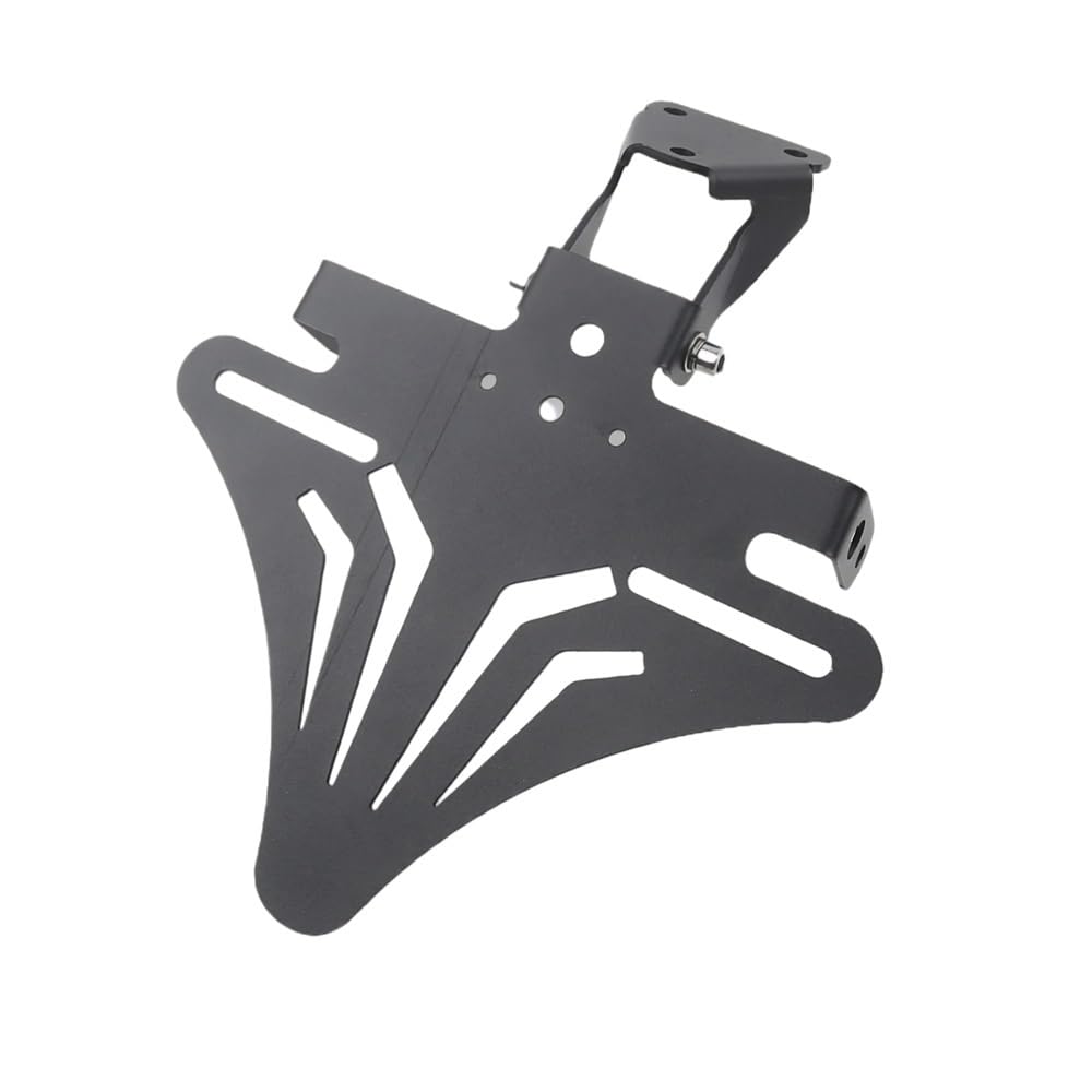 Cadre pliable support plaque moto à queue courte - 6