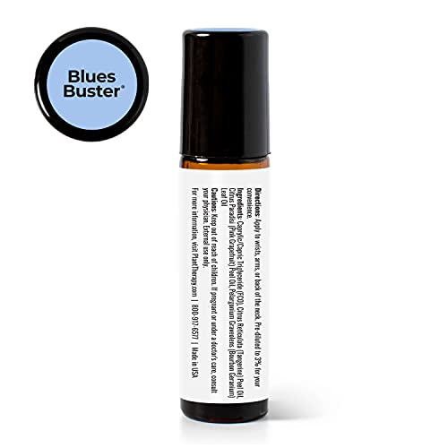 Plant Therapy Blues Buster Essential Oil Blend 10 mL (1/3 oz) 100% Pure, Pre-Diluted Roll On, Natural Aromatherapy - Image 3