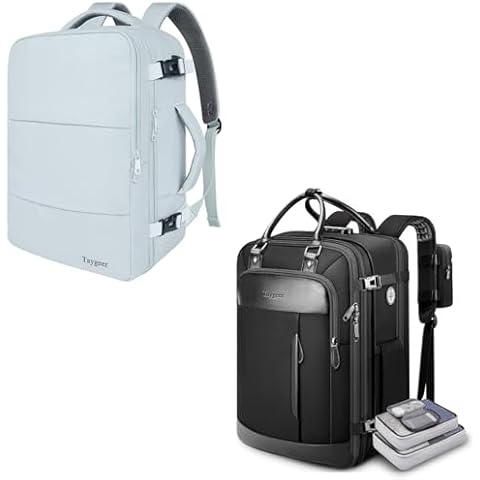 Taygeer Anti-Theft TSA Flight Approved Backpack Gifts Casual Daypack & Cute Underseat Personal Item Travel Bag With Shoe Compartment Cover