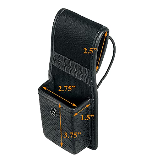 Taftacfr Universal Radio Case Two Way Radio Holder Universal Pouch For Walkie Talkies Nylon Holster Accessories For Motorola Mt500, Mt1000, Mts2000 And Similar Models（Basketweave Artificial Leather #TOP3