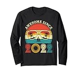 Photo Gallery awesome since 2022 vintage 2022 classic year retro birthday maglia a manica Photo Gallery awesome since 2022 vintage 2022 classic year retro birthday maglia a manica