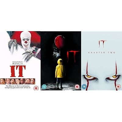 Stephen King's IT DVD (1990) & IT 2-Film Collection DVD - Stephen King's IT [DVD] [1990] [2006] / IT Chapter 1 And IT Chapter 2 DVD, IT 3-Film Collection DVD