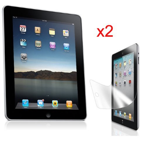 Premium Ipad 2 2Nd Gen Anti-Fingerprint Screen Protectors (Pack Of 2)