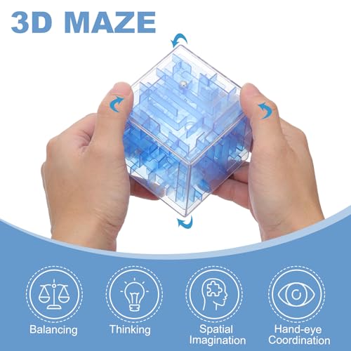 Cube de labyrinthe amusant YOKIVE pour vos pauses au bureau - 3