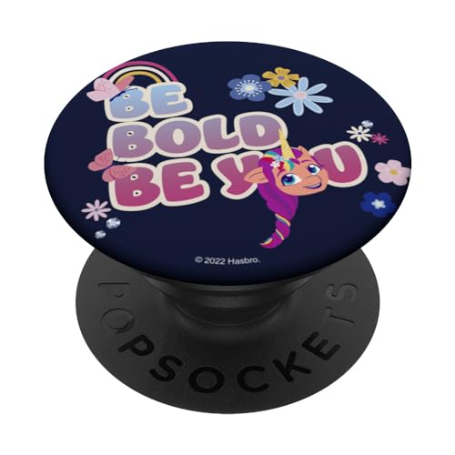 PopSockets My Little Pony Sunny interchangeable au design fleuri V3