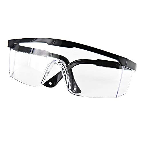 Members Only Safety Glasses Protective Eyewear Unisex Blue Light UV Protection Anti-scratch Anti-fog Impact Resistant Safety Goggle with Side Protection