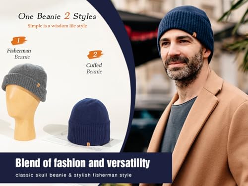 Image of TOP-EX PolarWool Merino Wool Beanie with Soft Polartec Fleece Lining | Soft merino wool with Polartec fleece lining delivers lasting warmth, comfort and a roomy fit for everyday winter wear