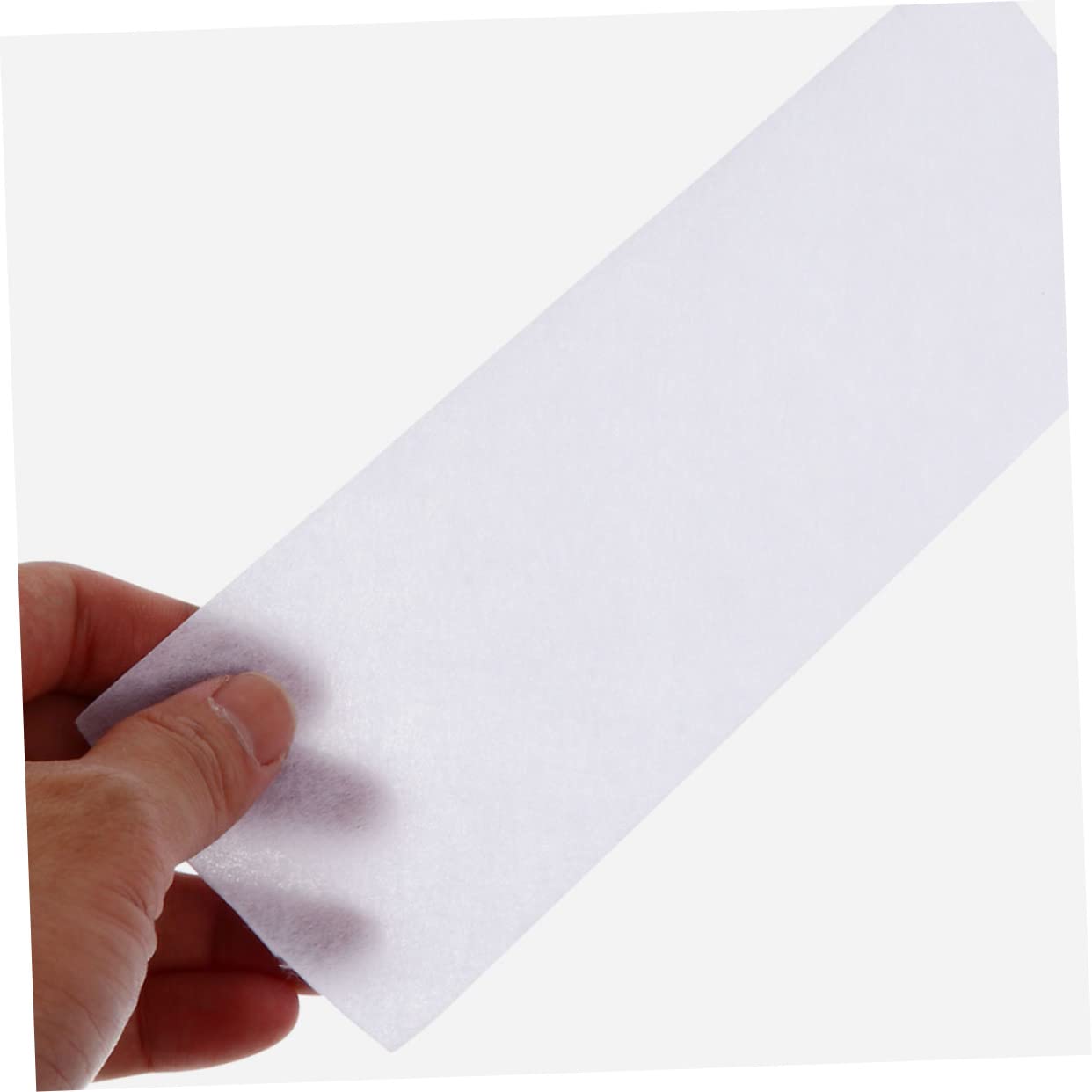 minkissy 5 szt. 5 papieru woskowego do usuwania włosów papier woskowy do depilacji skóry ciała pasek wosk do twarzy narzędzie do usuwania włosów na twarzy papier do woskowania ciała paski woskowe