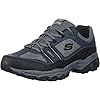 Skechers Men’s After Burn Memory Fit – Strike Off Lace-Up Sneaker