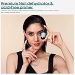 modelones 15 ml Nail Dehydrator and Primer, Acid Free Base Coat Natural Prep Dehydrate & Bond Primer Kit, Hema-Free Acrylic Nail Supplies - Image 5