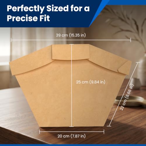 Image of Gearwiz 10-Pack Disposable Vacuum Bags For Gearwiz Backpack Vacuum Cleaner, Paper Liner Replacement for Cleaner Dust Collection