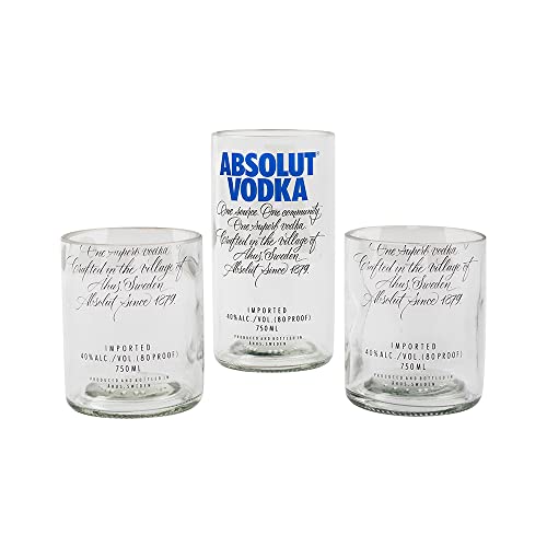 Image of KAVI Absolut Glasses, Pack of 3pcs, Drinking Glasses for Juice