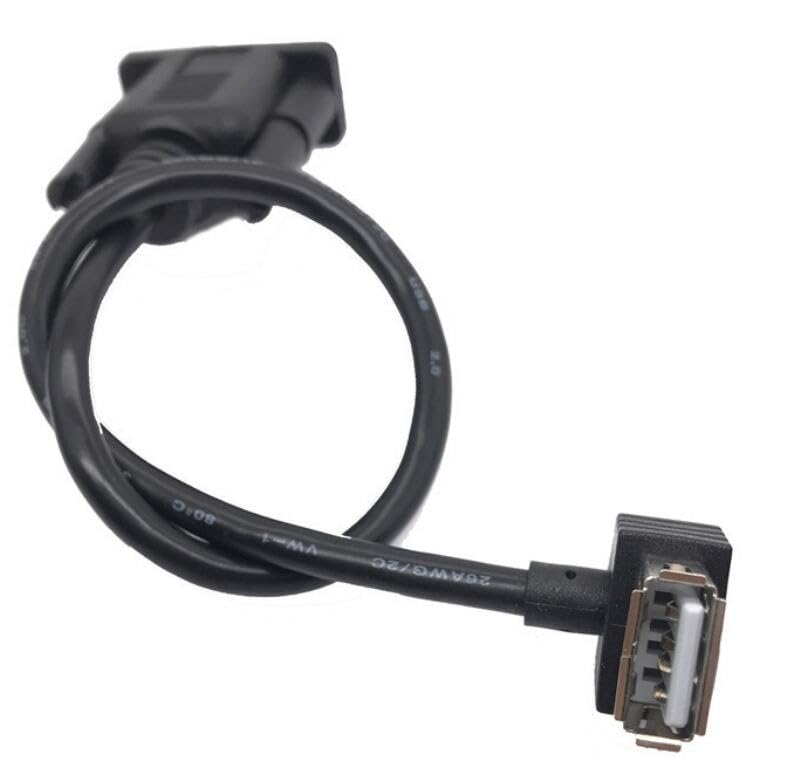 Wiring Connecting Terminals - RS232 Female to USB Female DB9 to USB Port Serial Data Cable - (Style: A, Color: 300mm)