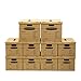 Bankers Box SmoothMove Classic Moving Kit Boxes, Tape-Free Assembly, Easy Carry Handles, 2 Small 6 Medium 2 Large, 10 Pack (7716801)