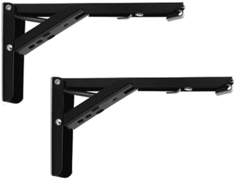 Bracket, L Bracket for Shelf,Wall Mounted Triangle Brackets Triangle Board Shelf BracketsTriangle Support Frame Folding Bracket Kitchen Bracket Tripod Fixed Load-Bearing Wall Rack Bracket Wall Fixed